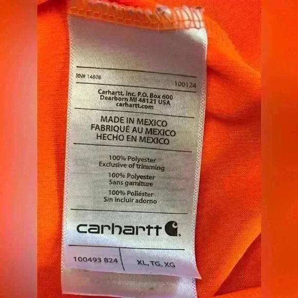 Carhartt Men’s High-Reliability Force; Relaxed Fit. Size XL - Picture 9 of 13